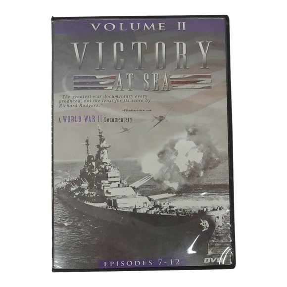 Victory At Sea Volume II IV A World War II Documentary DVD Lot Of 2 - Picture 3 of 12